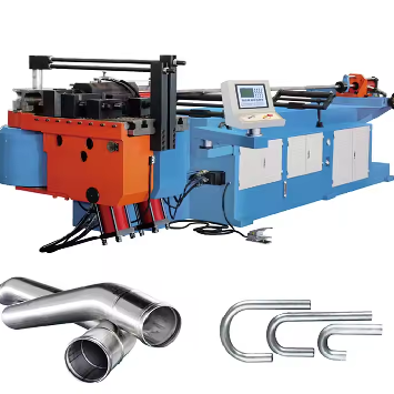 PLC Controlled Pipe Bending Machine