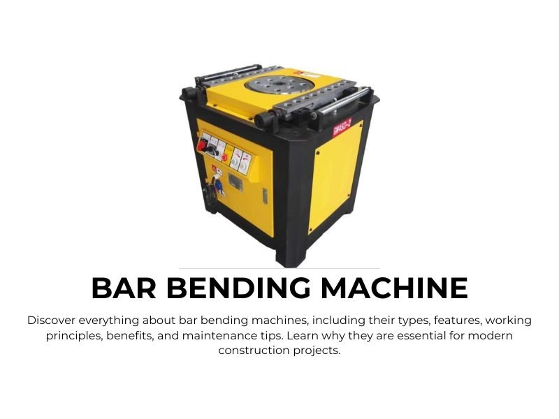 Bar Bending Machine